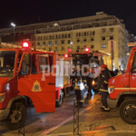 Πυρκαγιά σε γραφεία πίσω από το Ολύμπιον στη Θεσσαλονίκη