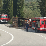 Θανατηφόρο τροχαίο με ανατροπή φορτηγού στην Εθνική Οδό Αγρινίου – Αμφιλοχίας (Φωτό)