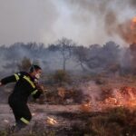 Πυρκαγιά σε χώρο απορριμμάτων στη δυτική Θεσσαλονίκη