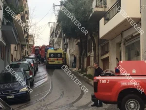 Πυρκαγιά σε λεβητοστάσιο σε ταράτσα στον Άγιο Δημήτριο Αττικής