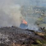 Φωτιά σε χορτολιβαδική έκταση στην Λέρο (Βίντεο)