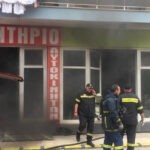 Πυρκαγιά σε χώρο πλυντηρίου αυτοκινήτων στην Αγία Βαρβάρα Αττικής