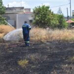 Φωτογραφικό υλικό από την πυρκαγιά στην Σαλαμίνα