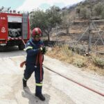 Υπό μερικό έλεγχο τέθηκε η πυρκαγιά στην Ζελίου Φθιώτιδος