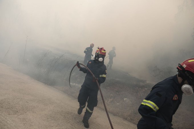 Πυροσβεστική: 59 δασικές πυρκαγιές εκδηλώθηκαν το τελευταίο 24ωρο (22/7/2022)