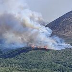 Πυρκαγιά σε δασική έκταση στην περιοχή Κουνινά Αχαΐας