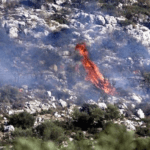 Πυρκαγιά σε αγροτική έκταση στην θέση Λάκκα στο Άστρος Κυνουρίας