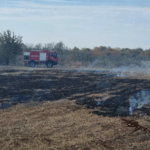 Πυρκαγιά σε ξερά χόρτα πίσω από την Πανεπιστημιούπολη της Κομοτηνής (Φωτό)