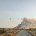 Πυρκαγιά σε αγροτική έκταση στον Ίμερο Ροδόπης (Φωτό)