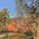 Πυρκαγιά σε χορτολιβαδική έκταση στην περιοχή Κόμητο Σύρου