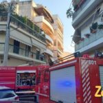 Πυρκαγιά σε διαμέρισμα 4ου ορόφου επί της οδού Χρυσουπόλεως στο Ίλιον