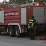 Πυρκαγιά σε εγκαταλελειμμένη μονοκατοικία στην περιοχή της Βούλγαρη στη Θεσσαλονίκη