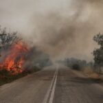 Σύλληψη για πυρκαγιά σε σε αγροτική έκταση στα Κριεζά Εύβοιας