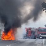 Πυρκαγιά σε Ι.Χ όχημα στο Αμπελάκι Ρεθύμνου