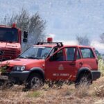 Πυρκαγιά στην περιοχή της Αγίας Τριάδας Ναυπλίου