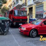 Πυρκαγιά σε διαμέρισμα στην οδό Δερβενίων 43 στα Εξάρχεια