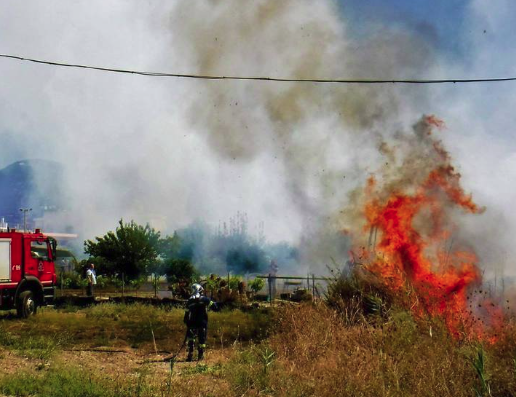 Πρόστιμο για πυρκαγιά σε οικοπεδικό χώρο στο Δομοκό Φθιώτιδα