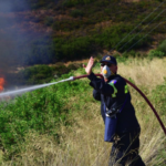 Πυρκαγιά σε χαμηλή βλάστηση στην Αρχίπολη Ρόδου