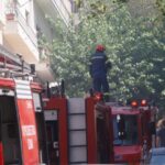 Πυρκαγιά σε υπόγειο χώρο στάθμευσης επί της οδού Ευριπίδου στον Πειραιά