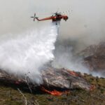 Πυρκαγιά σε χαμηλή βλάστηση στην περιοχή Λαχανάς Θεσσαλονίκης