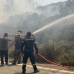 Πυρκαγιά σε χαμηλή βλάστηση στην περιοχή Σινάπι Ηρακλείου Κρήτης