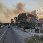 Πυρκαγιά σε δασική έκταση στον Ίασμο Ροδόπης