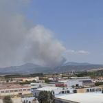 Πυρκαγιά σε αγροτοδασική έκταση στην περιοχή Άνω Δροσίνη Ροδόπης