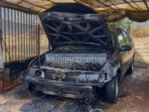 Πυρκαγιά σε Ι.Χ όχημα στην Παραβόλα Αγρινίου