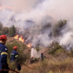 Μαίνεται για 10η ημέρα η πυρκαγιά στον Έβρο