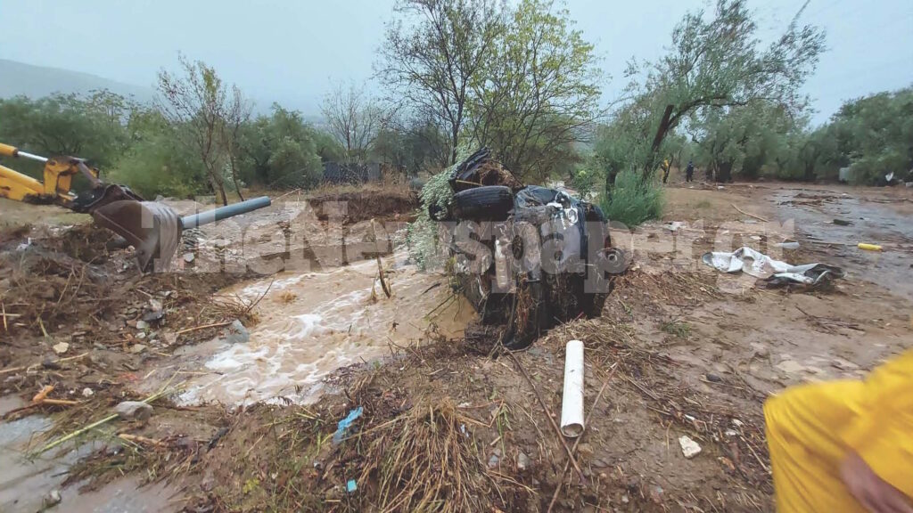 Νεκρός στον Βόλο από την κακοκαιρία – Παρασύρθηκε από ρέμα το αυτοκίνητό του