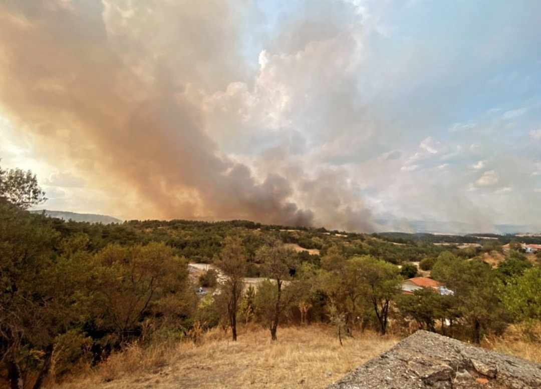 Συνεχής η μάχη των πυροσβεστικών δυνάμεων στην πυρκαγιά στον Έβρο