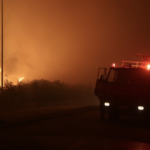 Πυρκαγιά σε χορτολιβαδική έκταση στο Τσιφούτ Καστέλλι του Δήμου Γόρτυνας στο Ηράκλειο