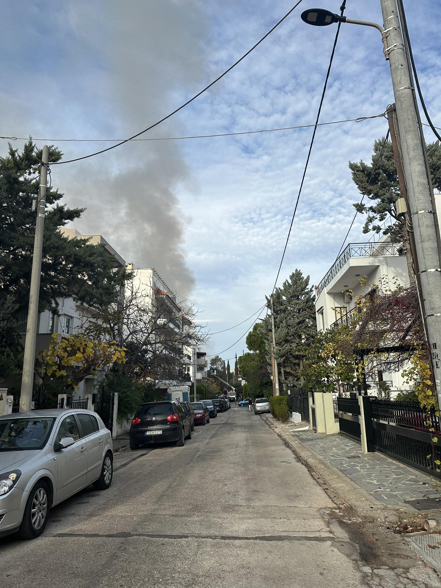 Πυρκαγιά σε διαμέρισμα επί της οδού Νικηταρά στα Βριλήσσια Αττικής