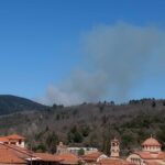 Πυρκαγιά σε δασική έκταση στην περιοχή Κούτρουφα Αρκαδίας