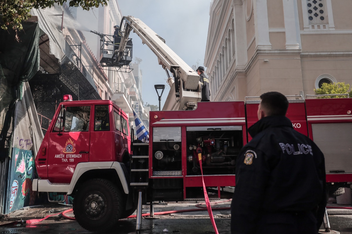 Πυρκαγιά σε διαμέρισμα επί της οδού Αλέξανδρου Παναγούλη στην Νέα Ιωνία