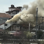 Πυρκαγιά σε σκεπή κατοικίας στον οικισμό του Σταθμού επί της οδού Δελφών στην Κατερίνη