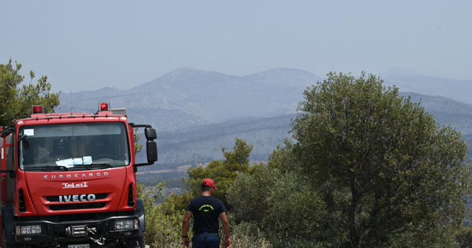 Υπό μερικό έλεγχο τέθηκε η πυρκαγιά στο Μούρεσι Μαγνησίας