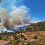 Πυρκαγιά σε χαμηλή βλάστηση στην περιοχή Πλάκα Κερατέας