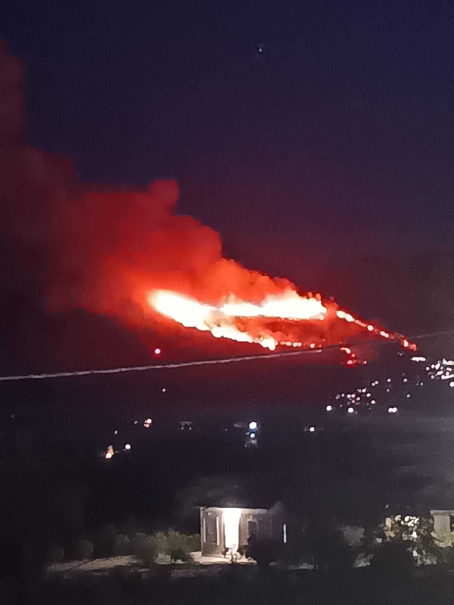 Πυρκαγιά σε δασική έκταση στην περιοχή Αγία Μαρίνα Ζακύνθου