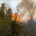 Πυρκαγιά σε αγροτοδασική έκταση στην περιοχή Μενίδι Αμφιλοχίας