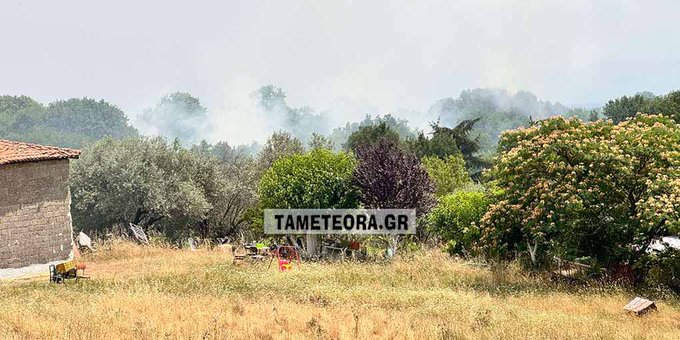 Πυρκαγιά σε αγροτοδασική έκταση στην περιοχή Μενίδι Αμφιλοχίας