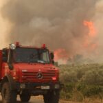 Πυρκαγιά σε αγροτοδασική έκταση στην περιοχή Ρίγανη Αιτωλοακαρνανίας