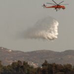 Υπό μερικό έλεγχο τέθηκε η πυρκαγιά στην περιοχή Μηλίτσα Μεσσηνίας