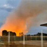 Πυρκαγιά σε απορρίμματα στην περιοχή Ριζαριό Τρικάλων