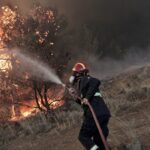 Πυρκαγιά σε δασική έκταση στην περιοχή Λιβάδι Θεσσαλονίκης