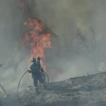 Πυρκαγιά σε αγροτοδασική έκταση στην περιοχή Πλατανιάς Αιτωλοακαρνανίας