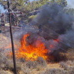 Πυρκαγιά σε χαμηλή βλάστηση στα Νεόκτιστα Ασπροπύργου