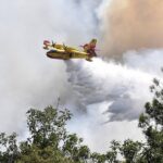 Πυρκαγιά σε αγροτοδασική έκταση στην περιοχή Αγία Τριάδα Ρεθύμνου Κρήτης