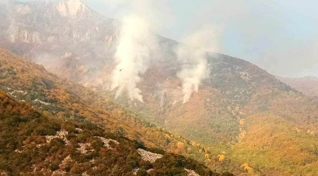 Συνεχίζεται για 4η μέρα η κατάσβεση στο Παγγαίο Όρος - Αυξήθηκαν οι Πυροσβεστικές δυνάμεις