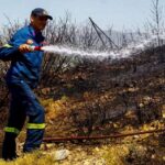 Σύλληψη για απόπειρα εμπρησμού από πρόθεση σε δασική έκταση στη Εύβοια